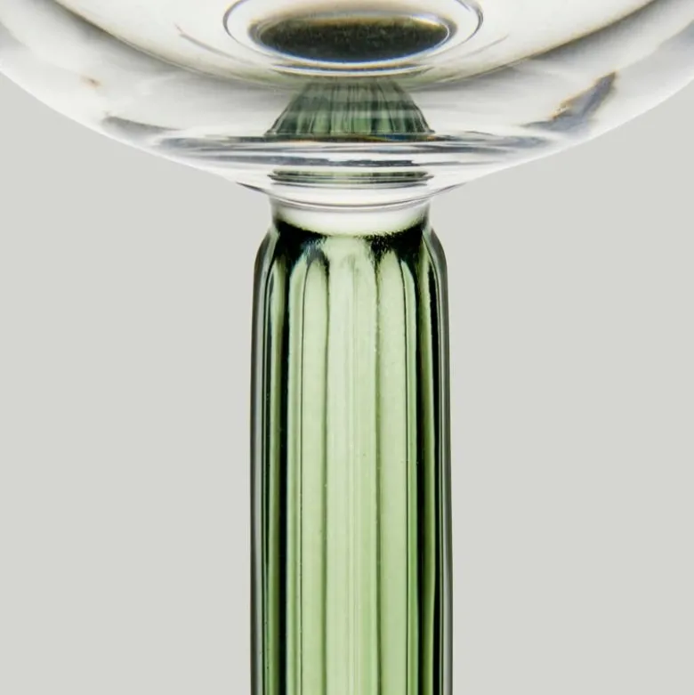 Hammershøi champagneglass 24 cl 2 stk grønn