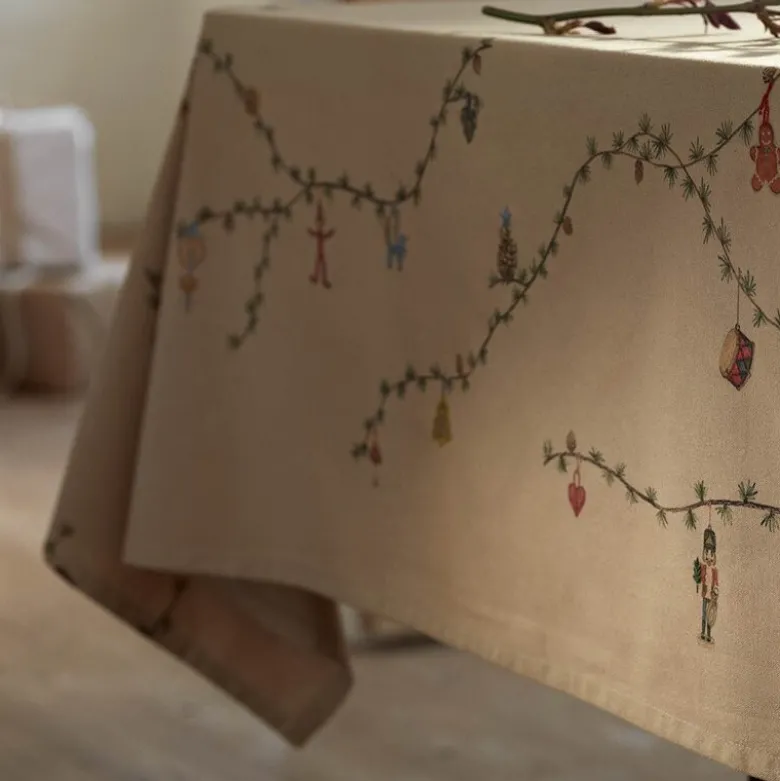 Hammershøi Christmas duk 150x220 cm sand