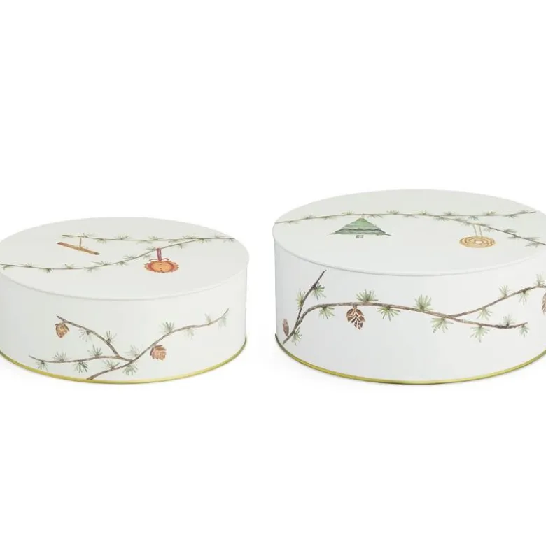 Hammershøi Christmas kakeboks Ø20/22 cm 2 stk
