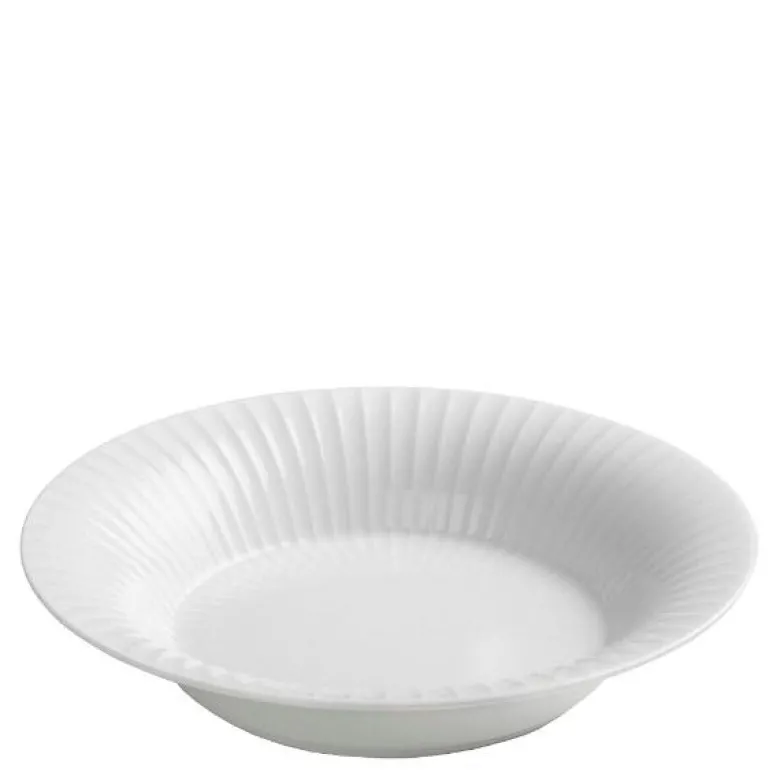 Hammershøi dyp tallerken 21 cm hvit