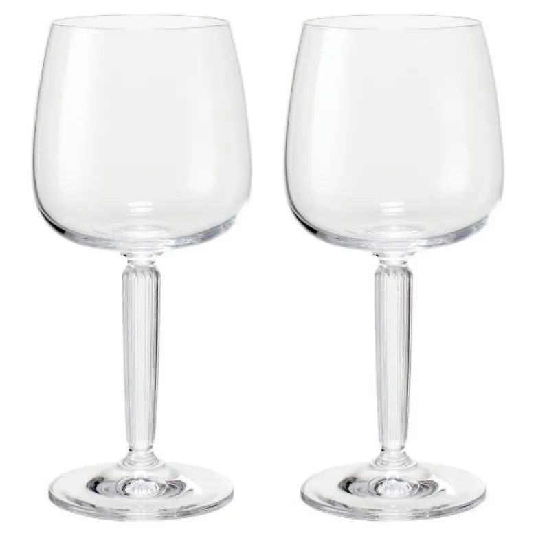 Hammershøi hvitvinsglass 35 cl 2 stk klar
