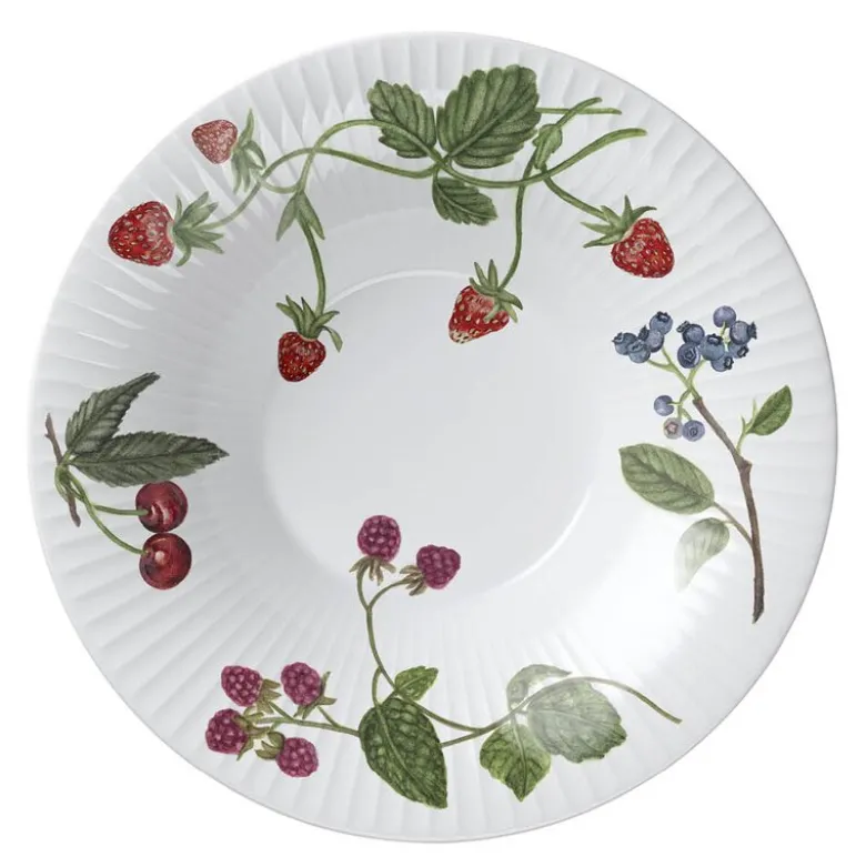 Hammershøi Summer dyp tallerken 21 cm summer berries