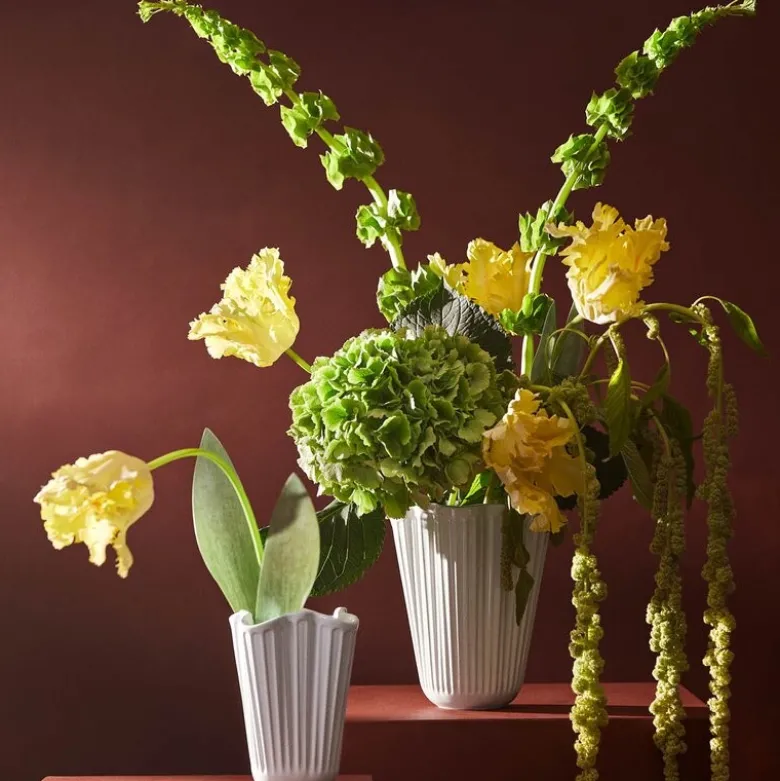 Hammershøi unfold vase 16,5 cm hvit
