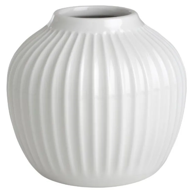 Hammershøi vase 12,5 cm hvit