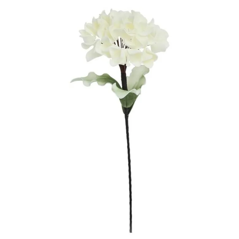 Happia blomsterdekorasjon 23 cm gul