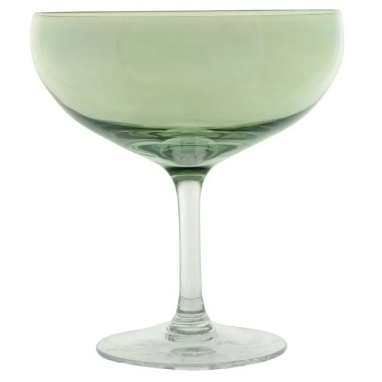 Happy champagneglass 28 cl grønn