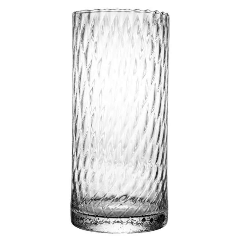 Harlekin vase 28 cm klar