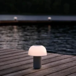 Harvest Moon lampe 22 cm warm grey
