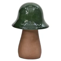 Hatt sopp hagepynt 18 cm irish green