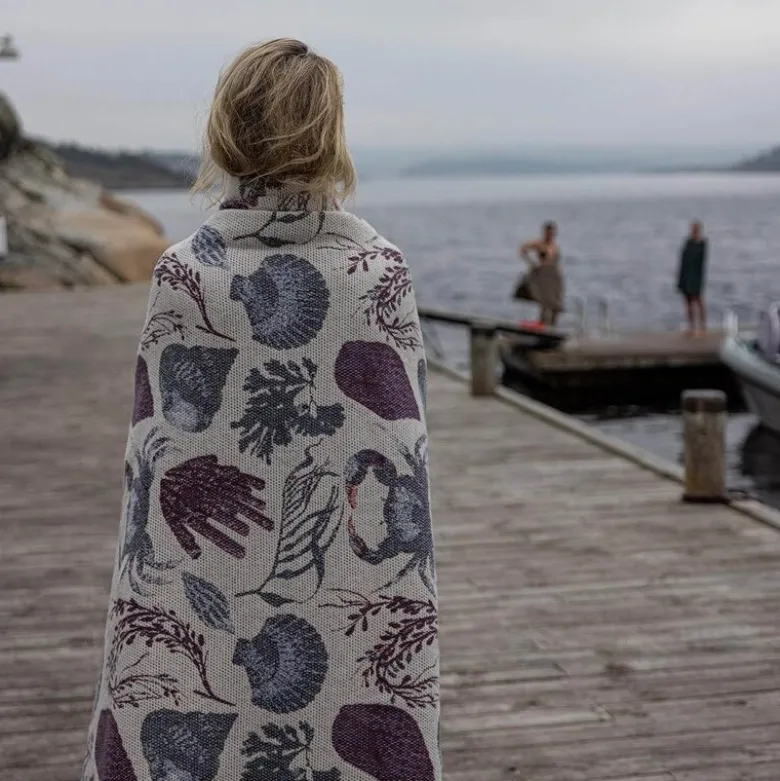 Havet pledd 140x170 cm