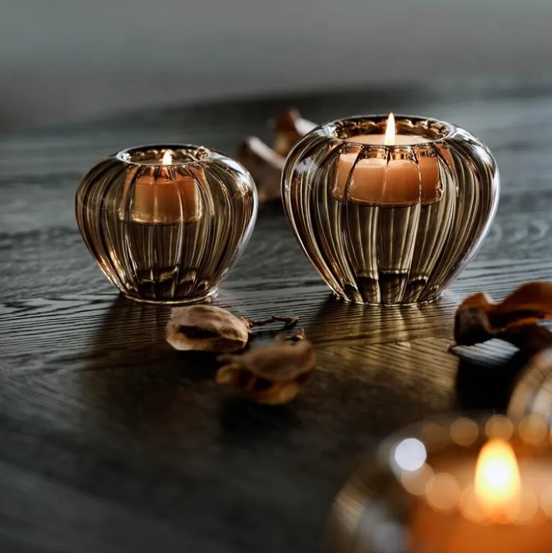 Hazel lyslykt 10 cm topaz