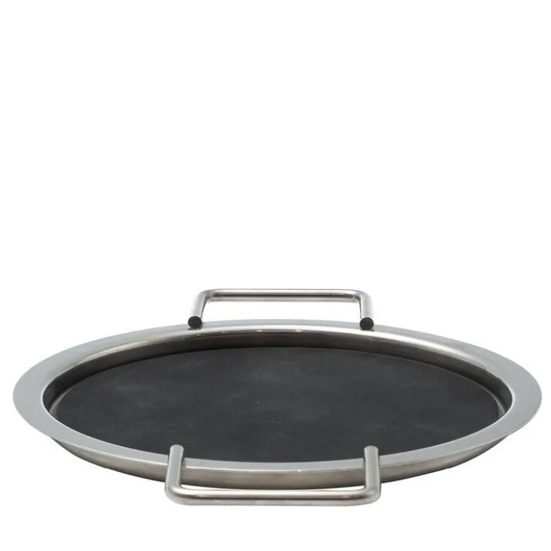Hellelokk 16 cm svart/stål