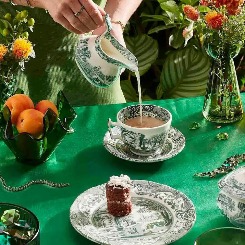 Heritage Green Italian fløtemugge 22 cl