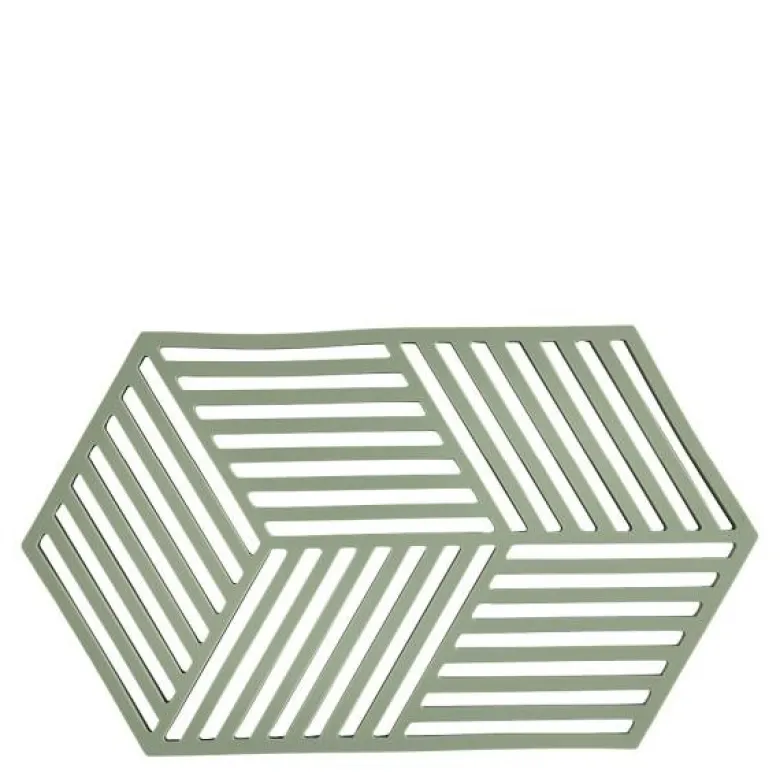 Hexagon bordskåner 24 cm rosemary