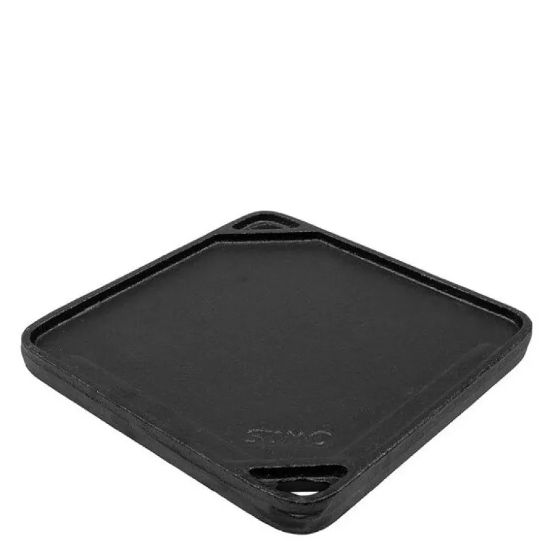 Hibachi grillplate 20x20 cm støpejern