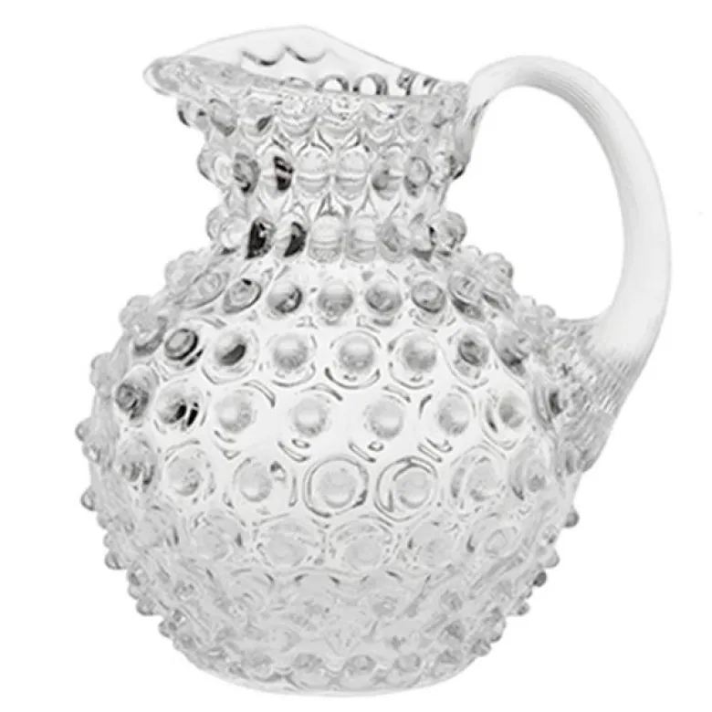 Hobnail karaffel 1L crystal 18 cm