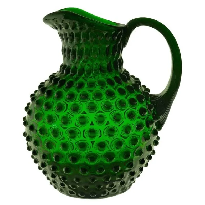 Hobnail karaffel 2L dark green