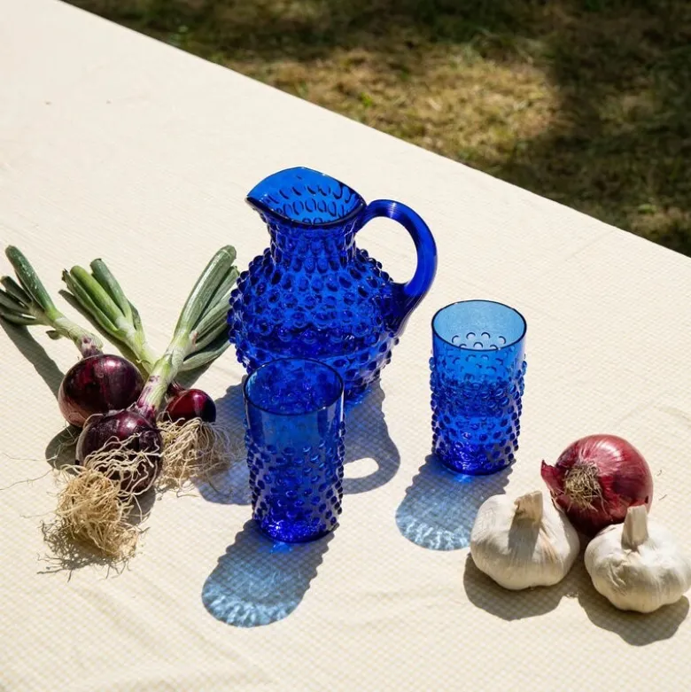 Hobnail mugge 2L Barrel Blue