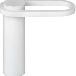 HOOP bærbar LED-lampe 22x9 cm hvit