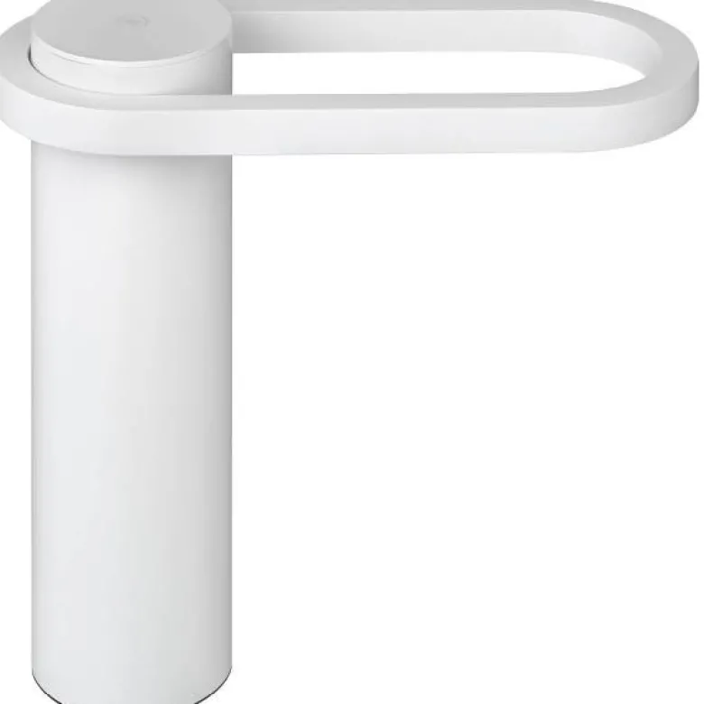 HOOP bærbar LED-lampe 22x9 cm hvit