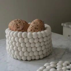 Hotspot brødkurv 22 cm beige