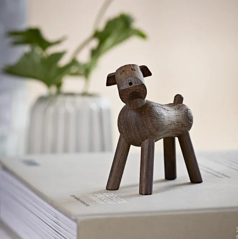 Hund Tim røkt eik 7,5 cm