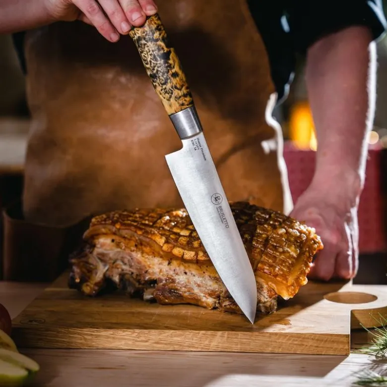 Hunter premium chef kokkekniv blank/bjørk