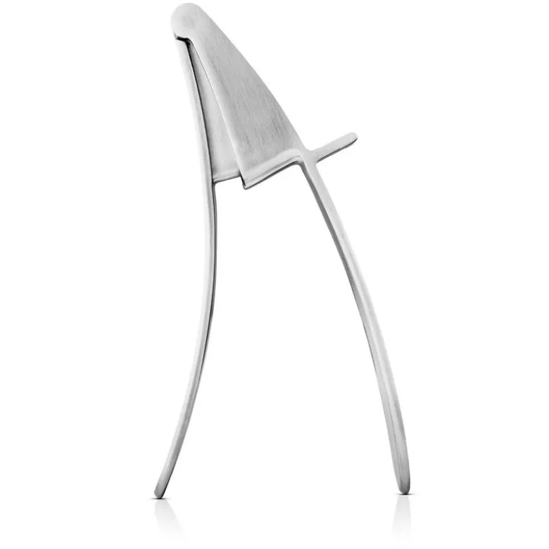 Hvitløkspresse 16 cm stål