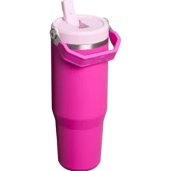 IceFlow Flip Straw 2.0 Tumbler termoflaske 0,89L violet blossom