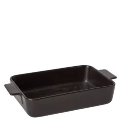 Ildfast form porselen 31x18 cm svart