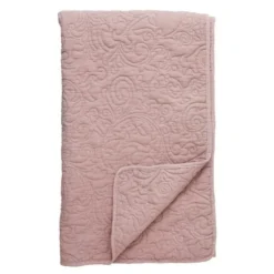 Isabelle pledd 170x130 cm rose dust