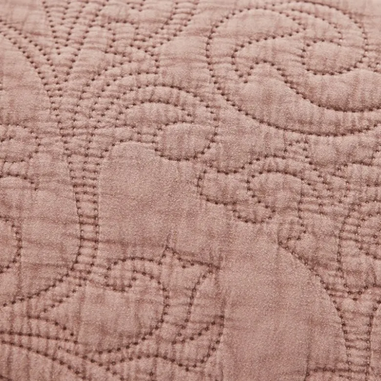 Isabelle sengeteppe 260x240 cm rose tan
