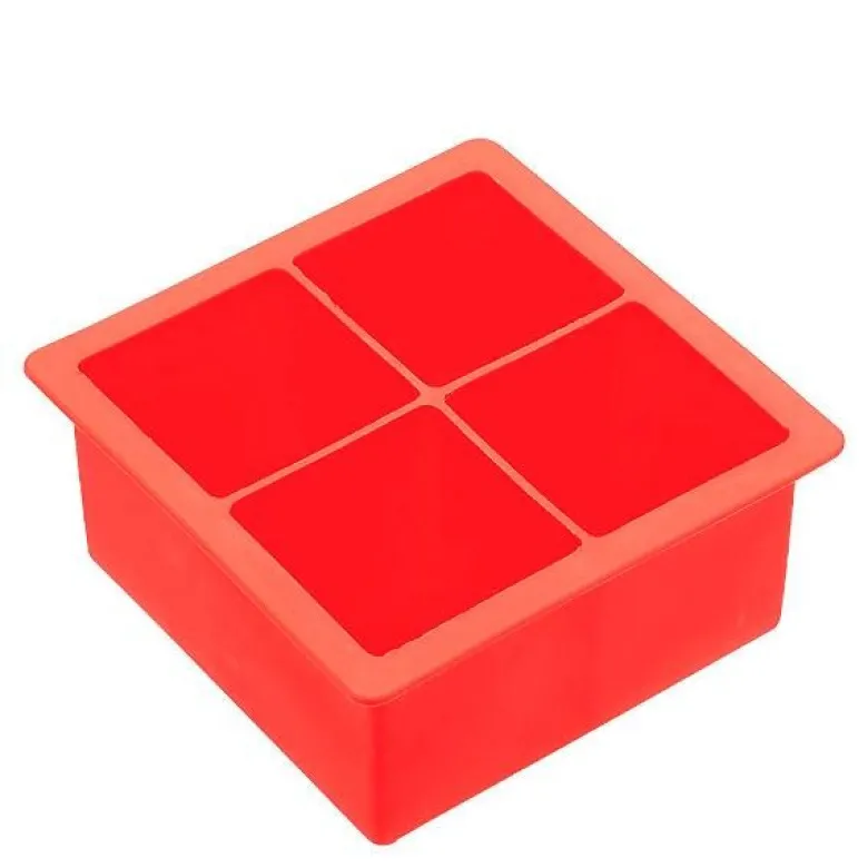 Isform silikon jumbo 10,8 cm rød