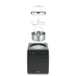 Iskremmaskin med kompressor 2L IM706E iron mica