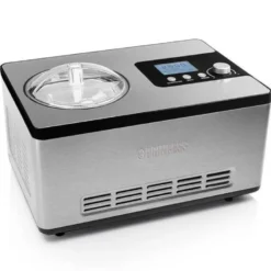 Iskremmaskin m/kompressor 2L LCD