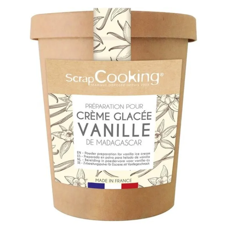 Iskremmix 145 g vanilje hvit
