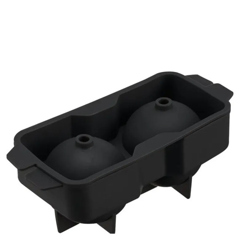 Iskuleform i silikon 17,5x9,6x6,3 cm svart