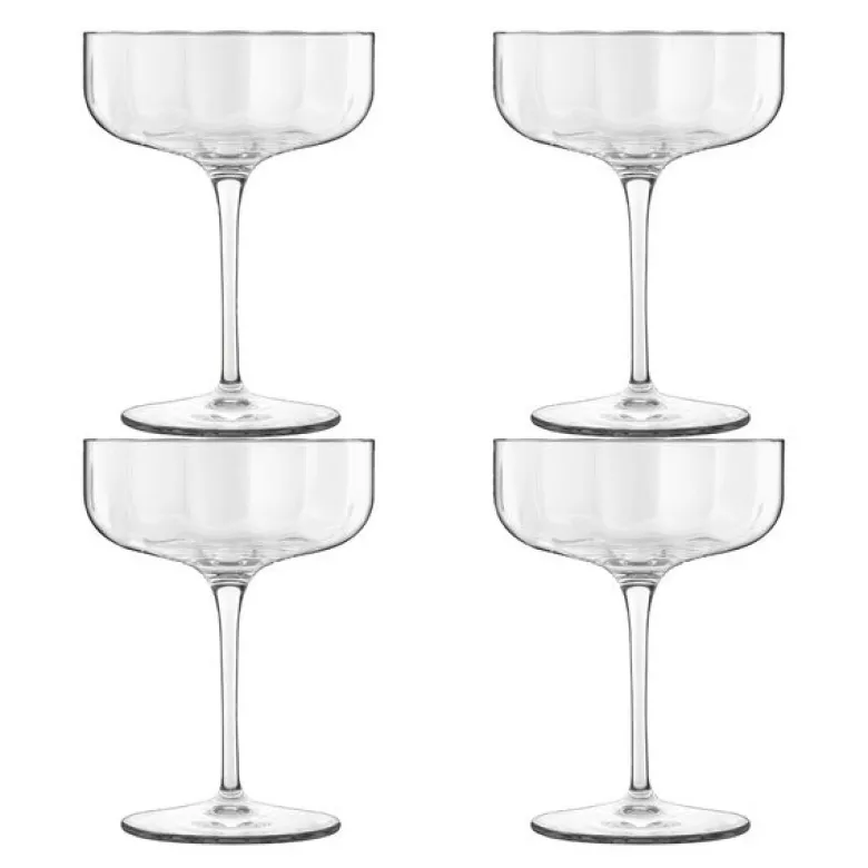 Jazz champagneskål 30 cl 4 stk