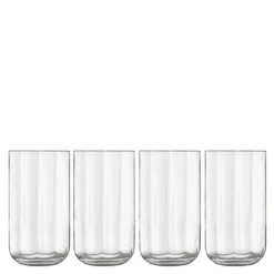Jazz ølglass/longdrinkglass 45 cl 4 stk