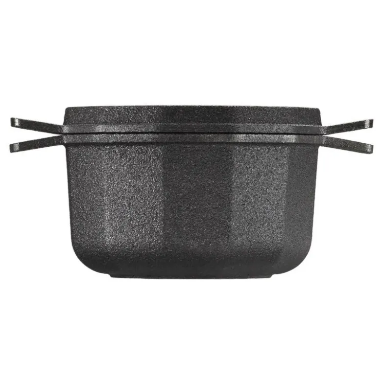Järn by Note cocotte-støpejernsgryte mini 0,2L svart