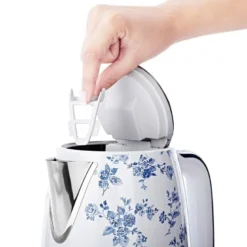 Jug elektrisk vannkoker 1,7L China Rose blå/hvit