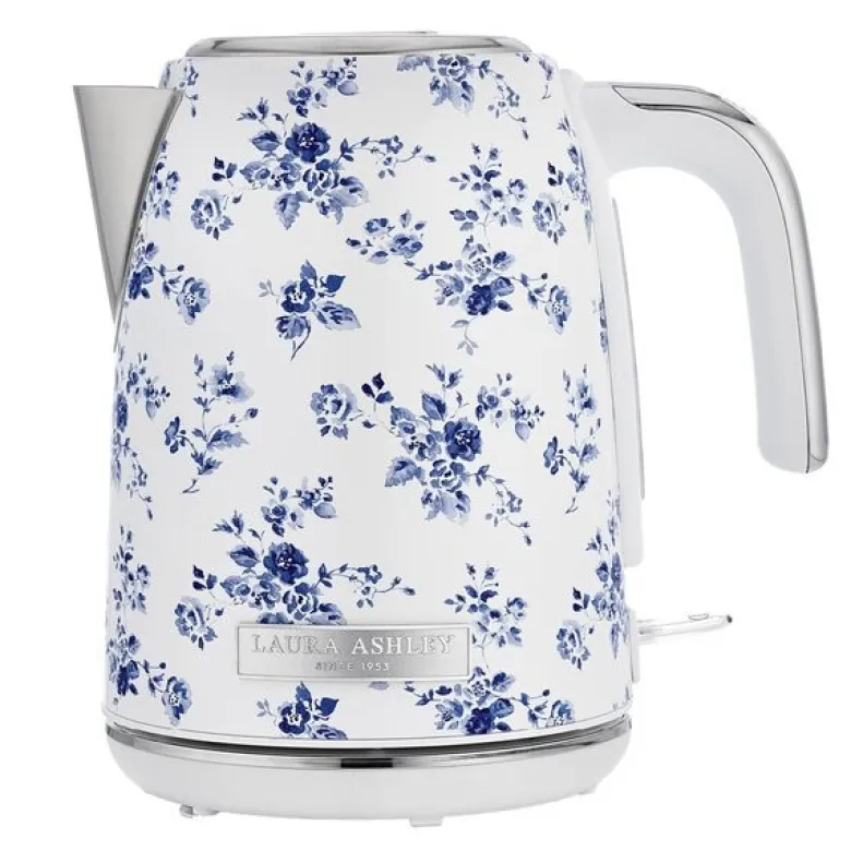 Jug elektrisk vannkoker 1,7L China Rose blå/hvit