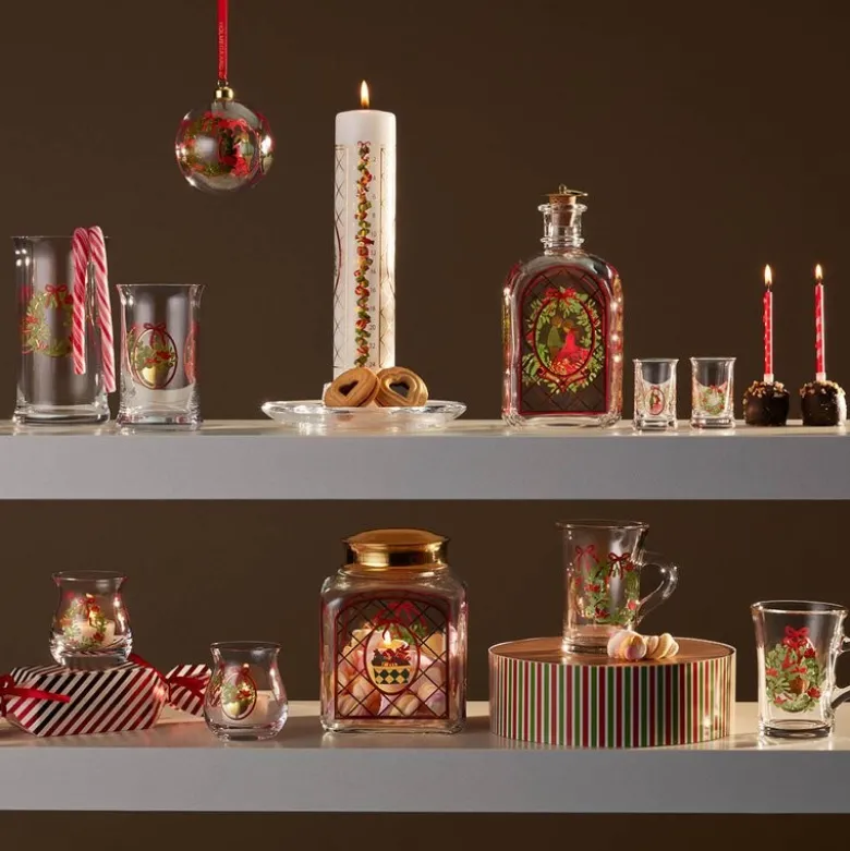 Julekakeglass 2025 16 cm