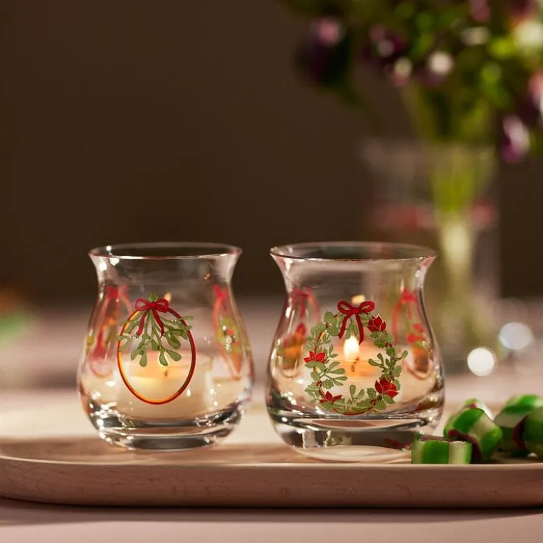 Julelyslykt 2025 7,5 cm 2 stk