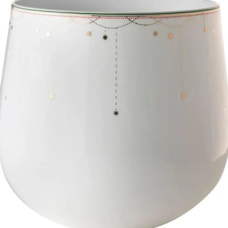 Julemorgen Girlander krukke 21 cm
