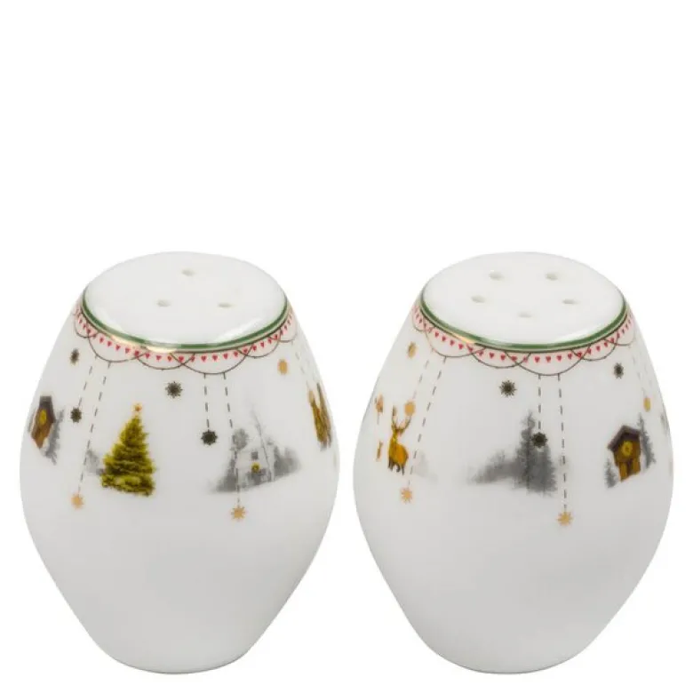 Julemorgen Story salt- & pepperbøsse sett