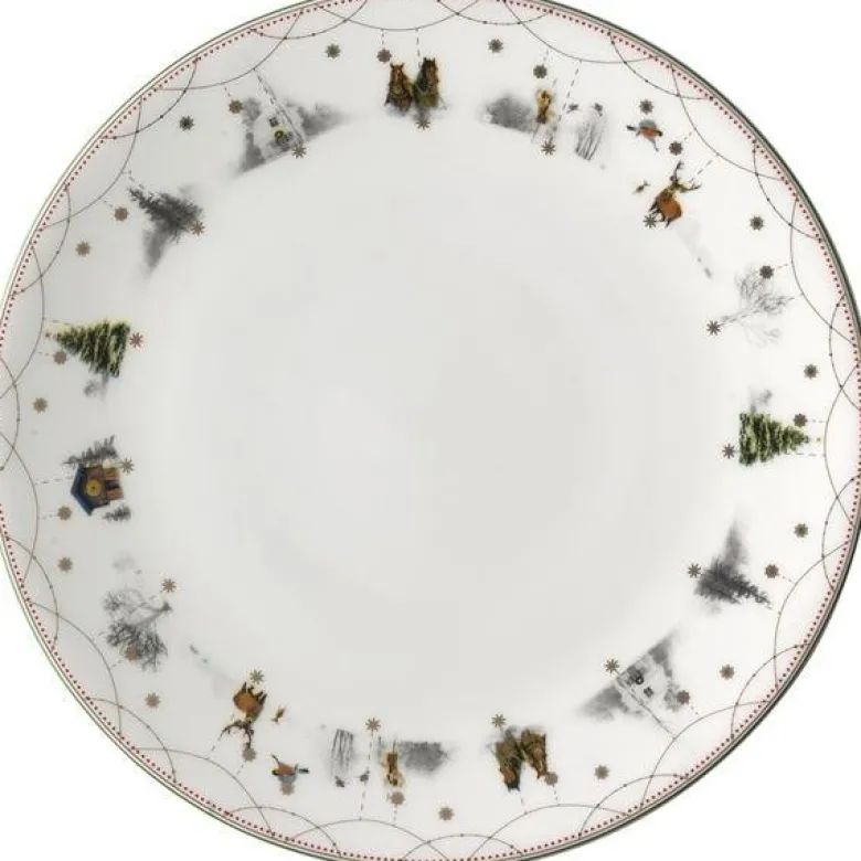 Julemorgen Story tallerken 28 cm