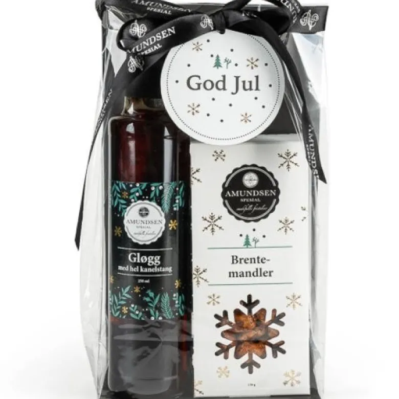 Jul gavepose m/gløgg & brente mandler 750g