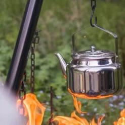 Kaffekjele til bål 6L rustfritt stål