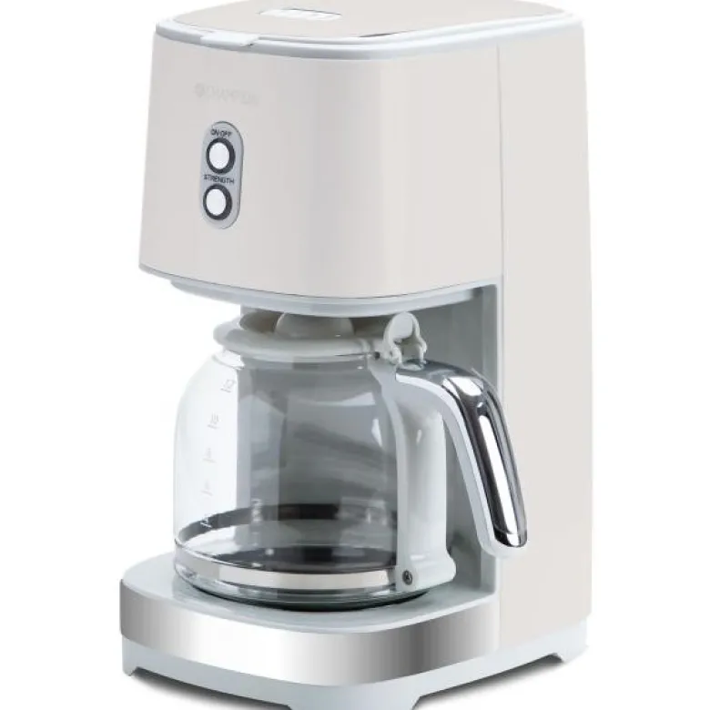 Kaffetrakter 900W creme white